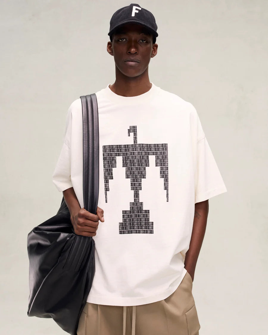 Judo Bear Oversized Tee (White)