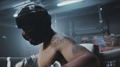 Bshidō brand launch video showing defeated individuals rediscovering purpose through training, boxing, victory, and the fighter within everyone
